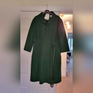 Damsel In A Dress Forest Green Long Sleeve Dress